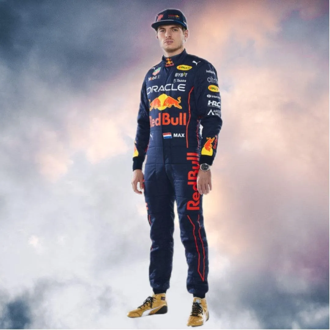 2022 Max Verstappen Red Bull Racing suit F1 Replica