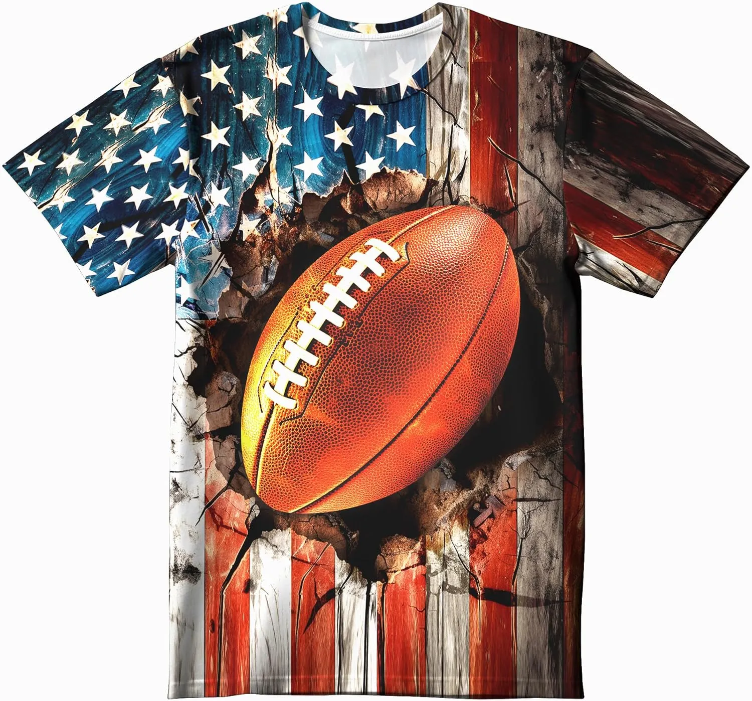3D Graphic Boys Girls T Shirts, Crewneck Short Sleeve Tees for Teens