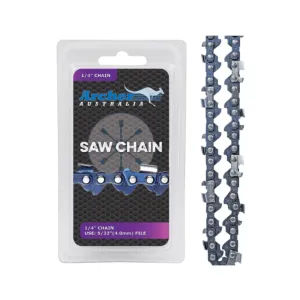 Archer Semi Chisel Chain - 10" 1/4 .050 58 DL (K-050-58DL)