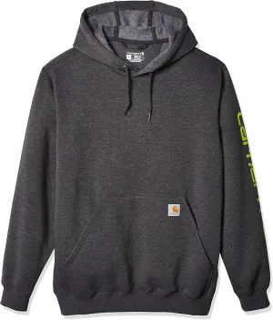 Carhartt Men's K288 Loose Fit Midweight Logo Sleeve Graphic Sweatshirt