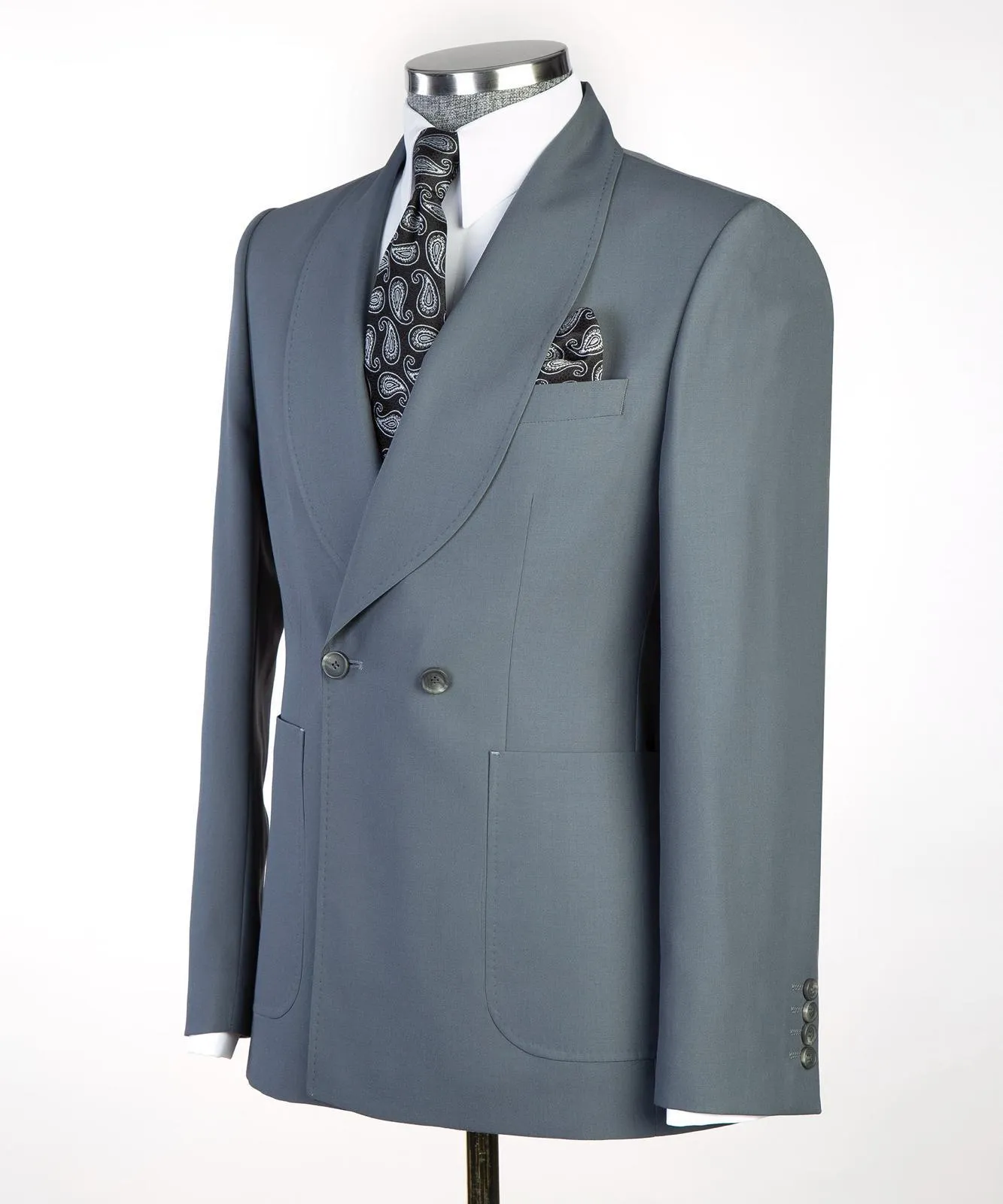 Classic Grey Suit For Men