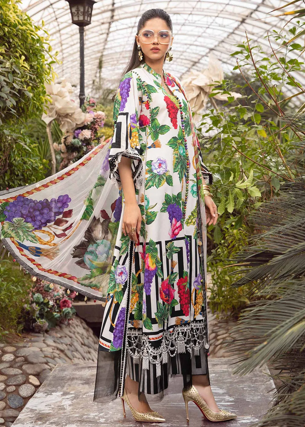 M.Prints Spring Summer Lawn Edit '24 by Maria B | MPT-2108-A