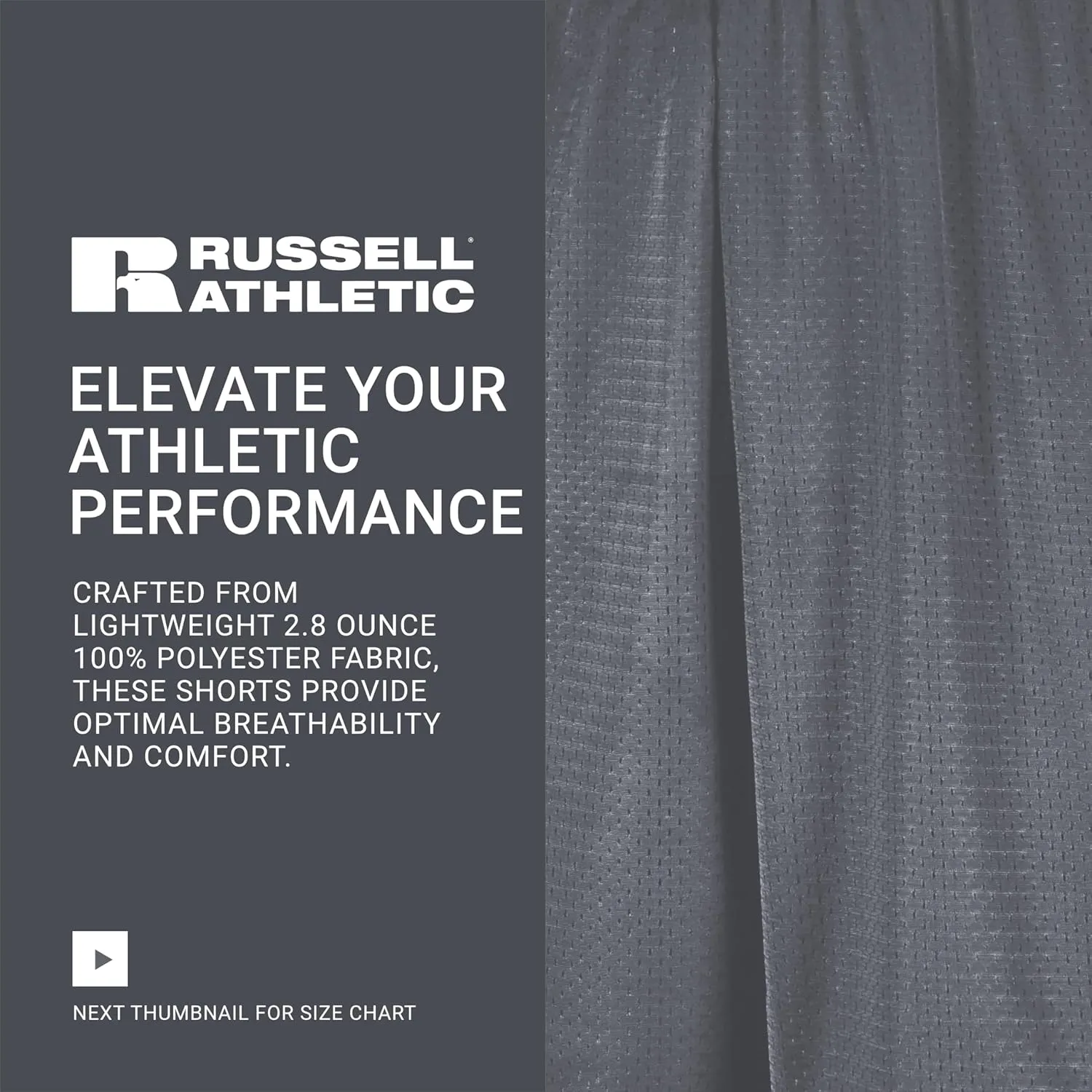 Russell Athletic Men's Mesh Pocket Short