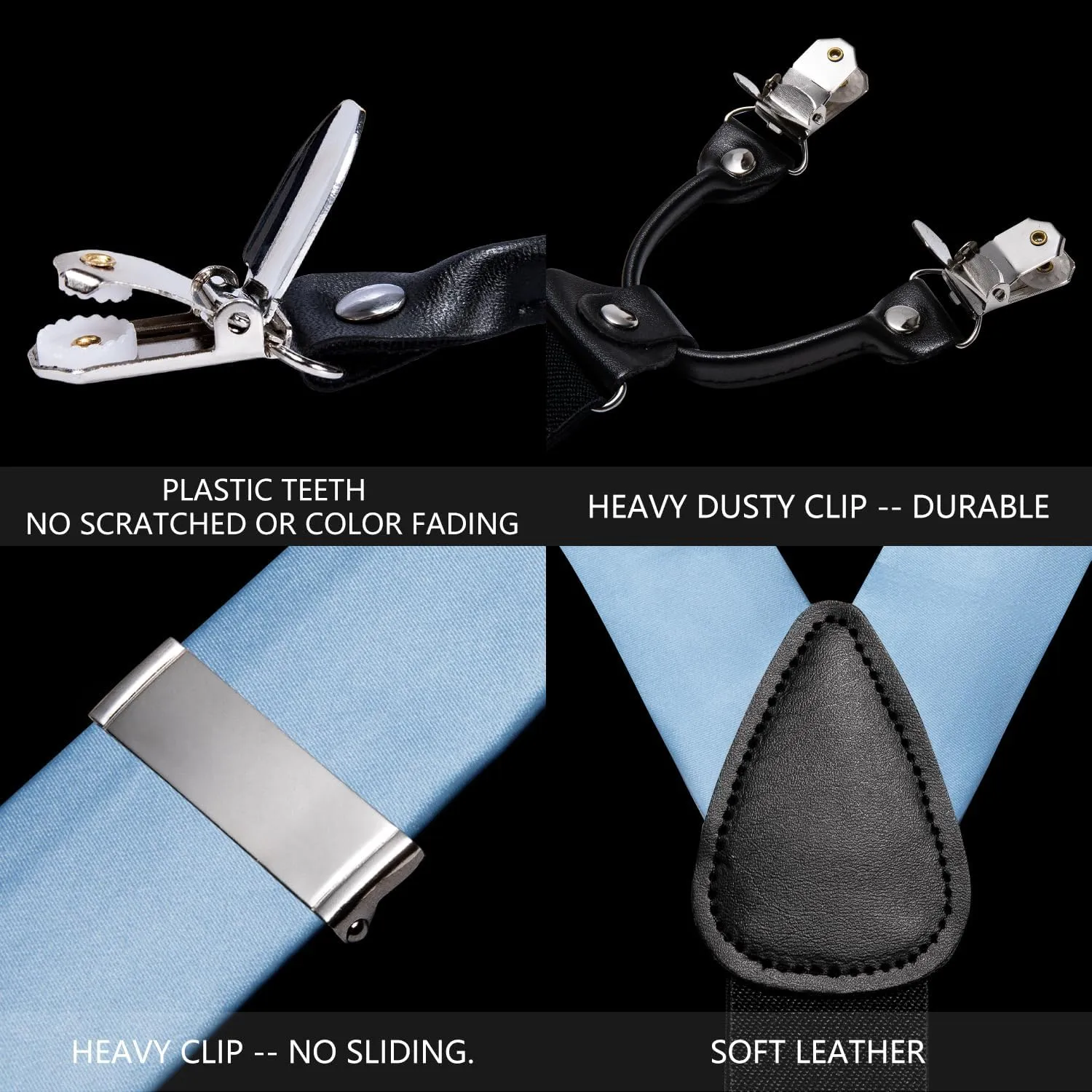 YOHOWA Solid Bow Ties for Men Cotton Linen Pre-tied Bow Tie Set with Handkerchief Cufflinks Big and Tall Party Wedding Prom